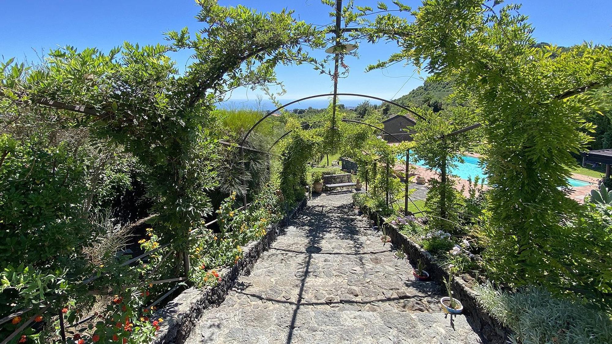 Il Palmento Dell'Etna Villa Trecastagni Luaran gambar