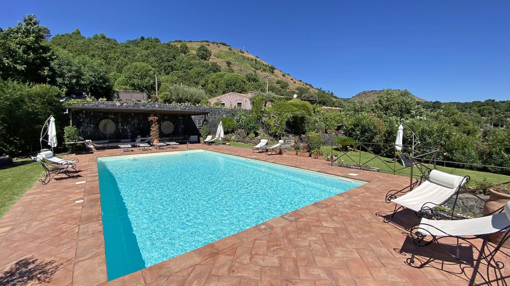 Il Palmento Dell'Etna Villa Trecastagni Luaran gambar